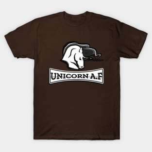 Unicorn AF, Funny Cute, Unicorn Gift, Unicorn Meme T-Shirt